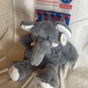 Gray Aromatherapy Elephant Plush